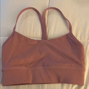 Lululemon Athletica Dust Rose Sports Bra